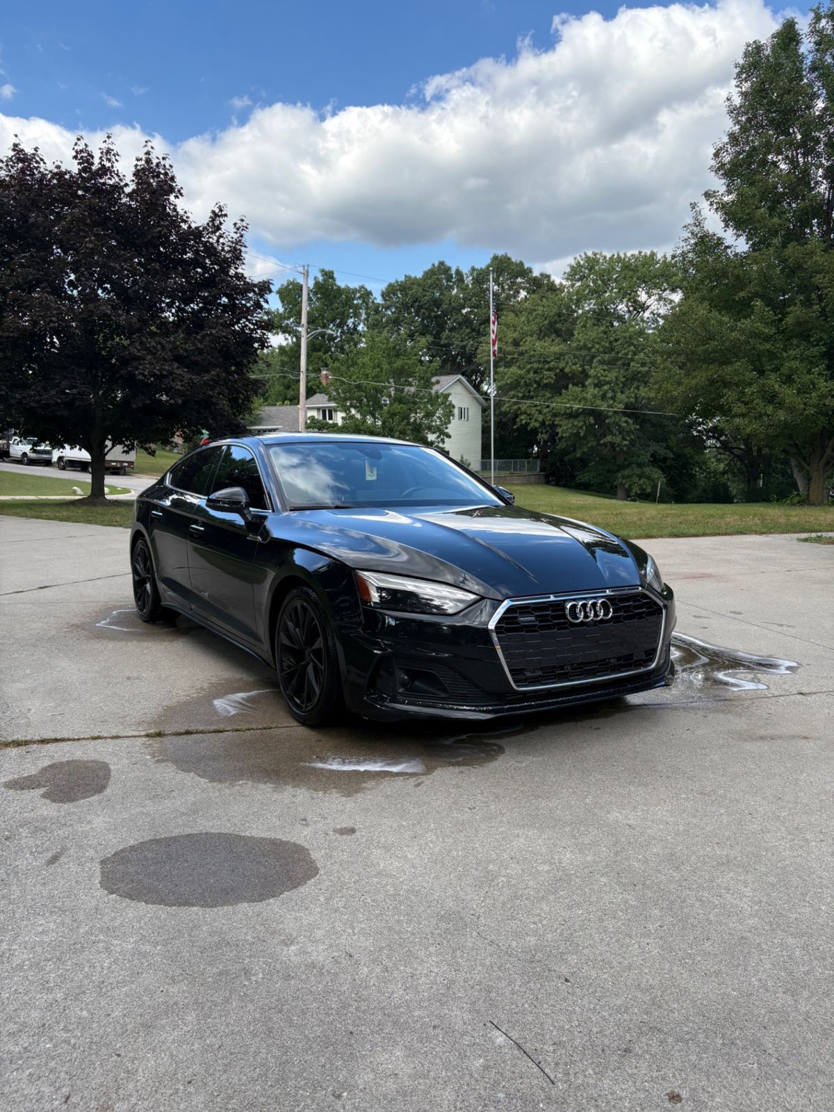 Clean car after exterior detail Middlebury IN