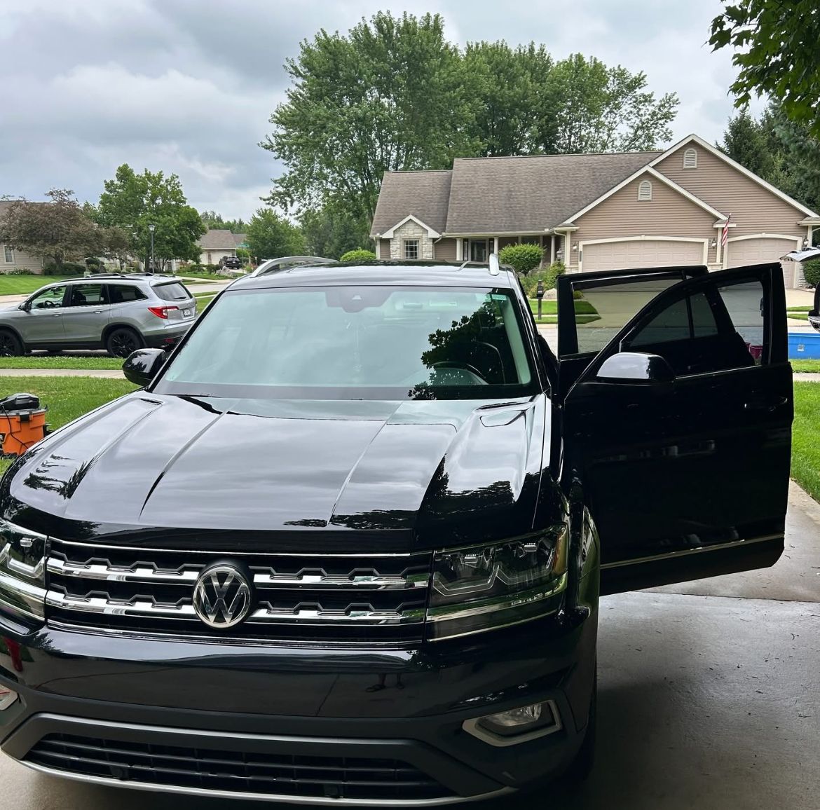 VW exterior detail in Middlebury Indiana